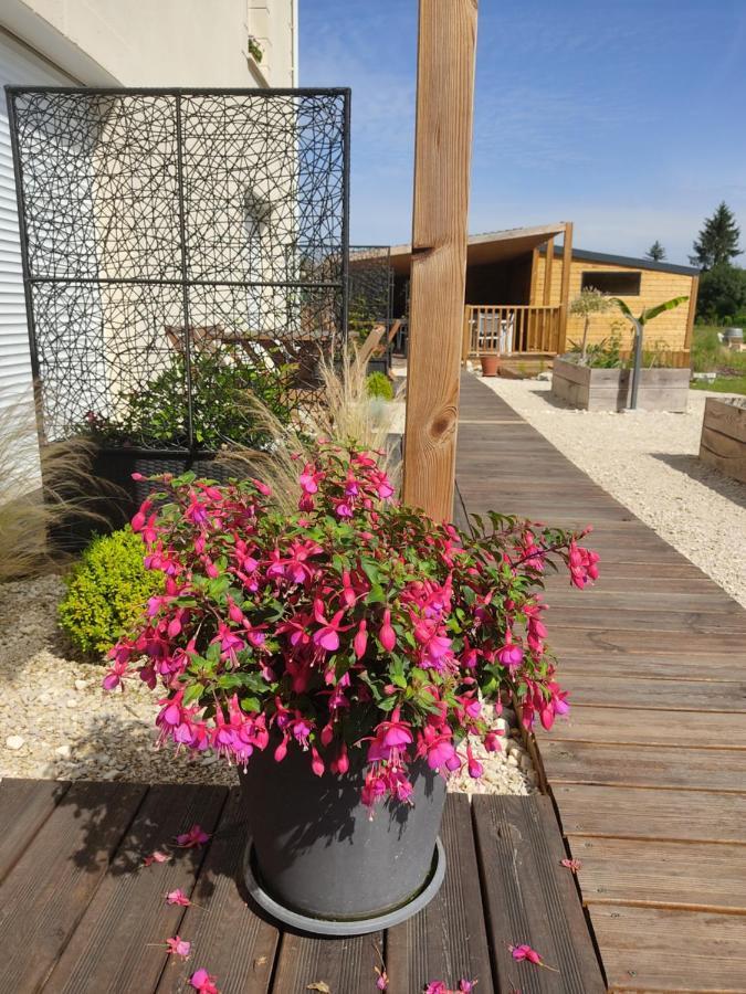 Au Pied Du Lariat Bed and Breakfast Léoville Exteriör bild